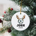 Personalized Soccer Christmas Ornament