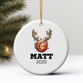Personalized Basketball Christmas Ornament