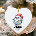 Personalized Volleyball Christmas Ornament Custom Volleyball Christmas Ornament Keepsake Gift Volleyball Team Player Stocking