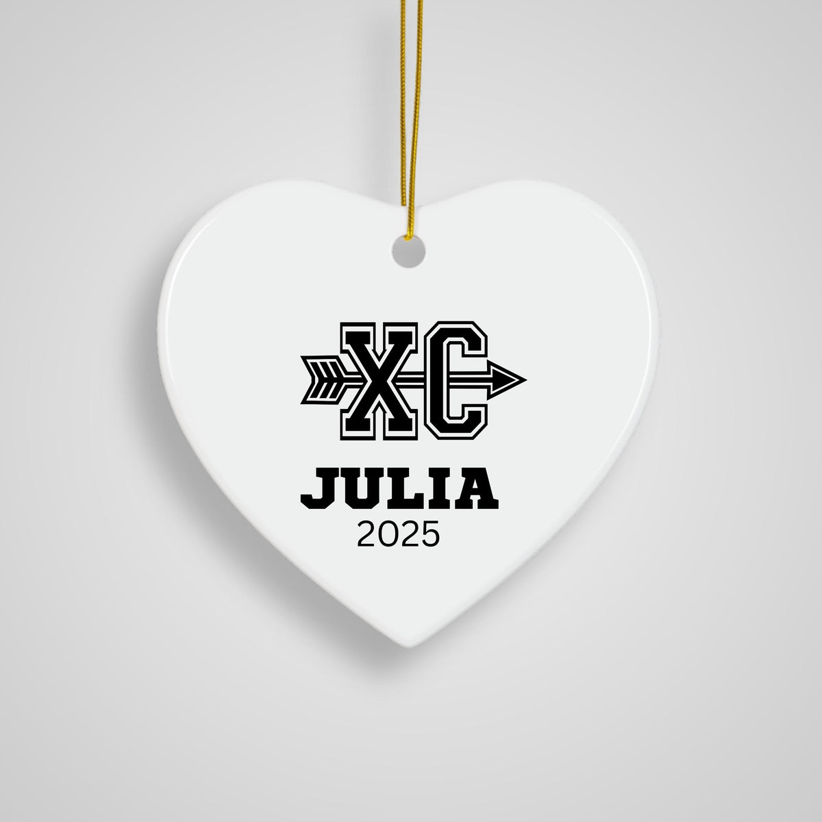 Cross Country Ornament Cross Country Christmas Ornament Personalized Cross Country Ornament Christmas Ornament 2025 Cross Cou