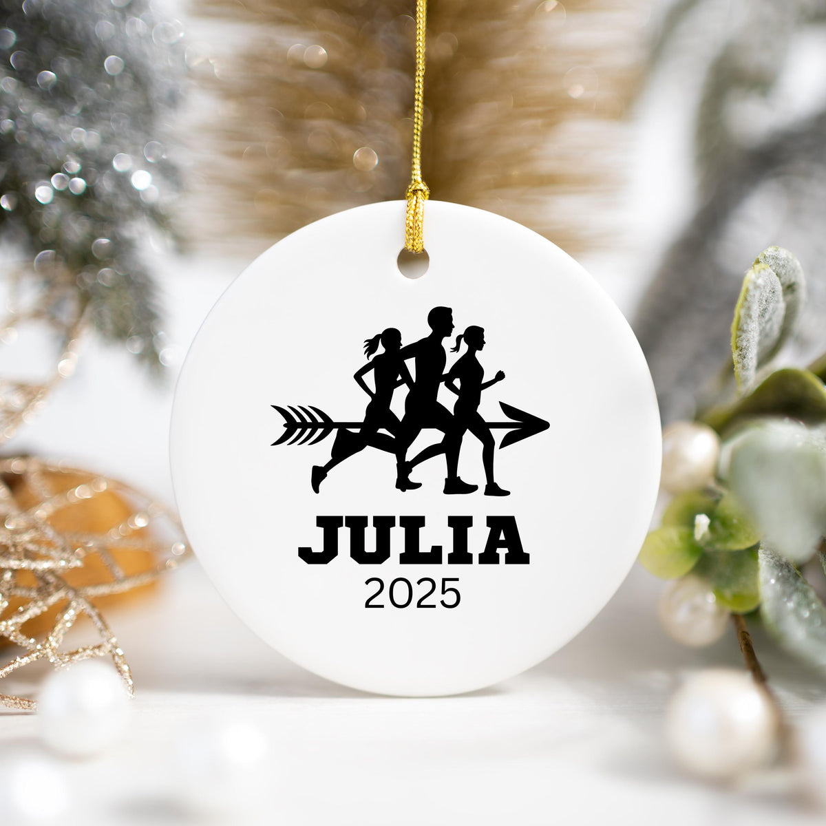 Cross Country Ornament Cross Country Christmas Ornament Personalized Cross Country Ornament Christmas Ornament 2025 Cross Cou