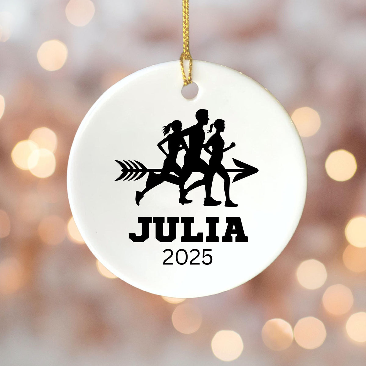 Cross Country Ornament Cross Country Christmas Ornament Personalized Cross Country Ornament Christmas Ornament 2025 Cross Cou