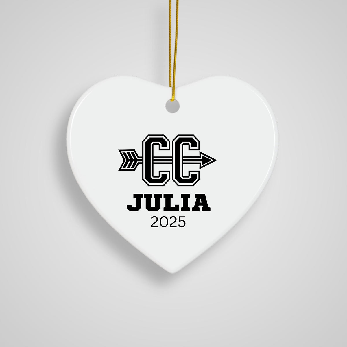 Cross Country Ornament Cross Country Christmas Ornament Personalized Cross Country Ornament Christmas Ornament 2025 Cross Cou