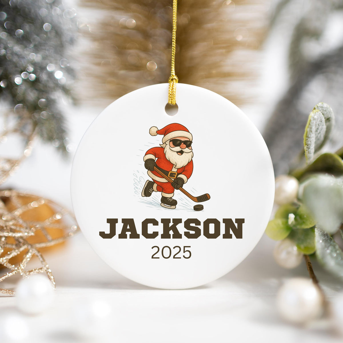 Hockey Player Gift for Him Hockey Lover Gift for Men Hockey Team Gifts Boys Hockey Gift for Kids Santa's Favorite Hockey Play