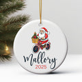 Personalized Bicycle Ornament Christmas Gifts For Bicycle Rider Cycling Ornament Bicycle Gift Biker Xmas Ornament Mountain bi