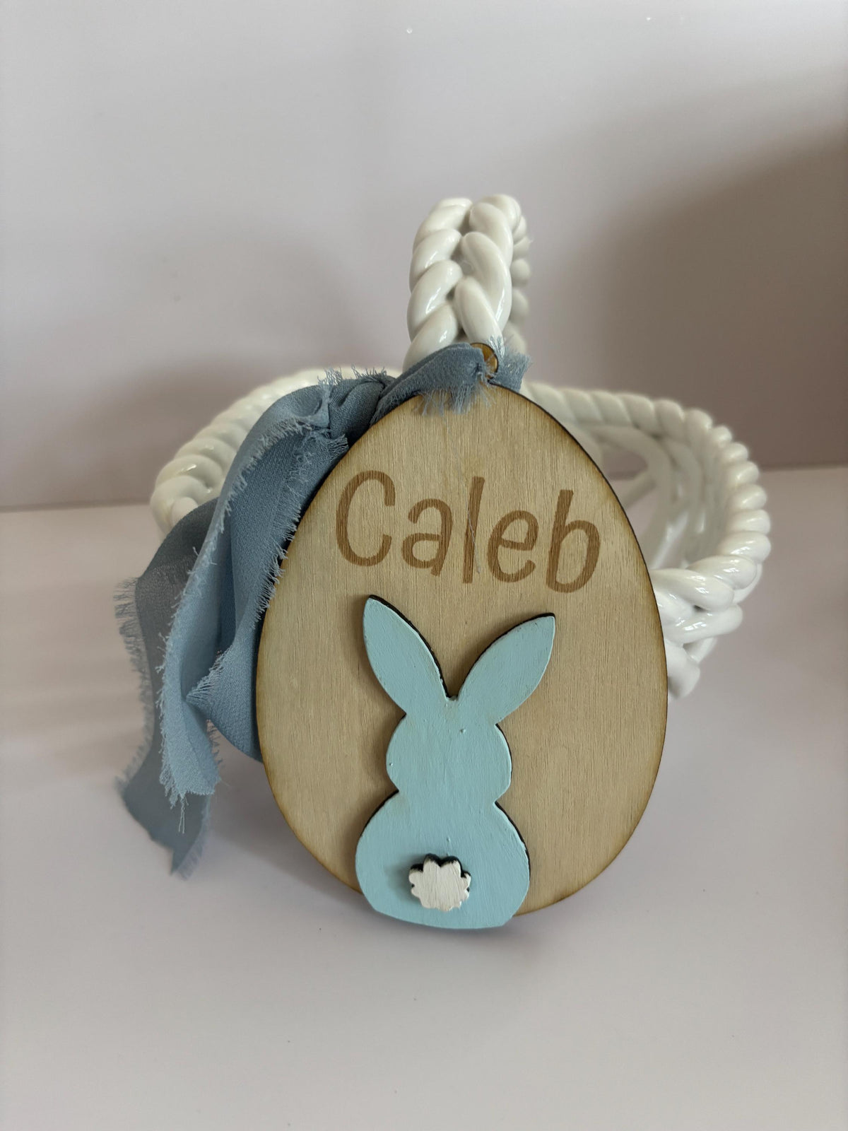 Personalized Easter Basket Tag Easter Bunny Name Tag Kids Easter Basket Personalized Easter Gift Tag Name Tag Spring Decor Ea