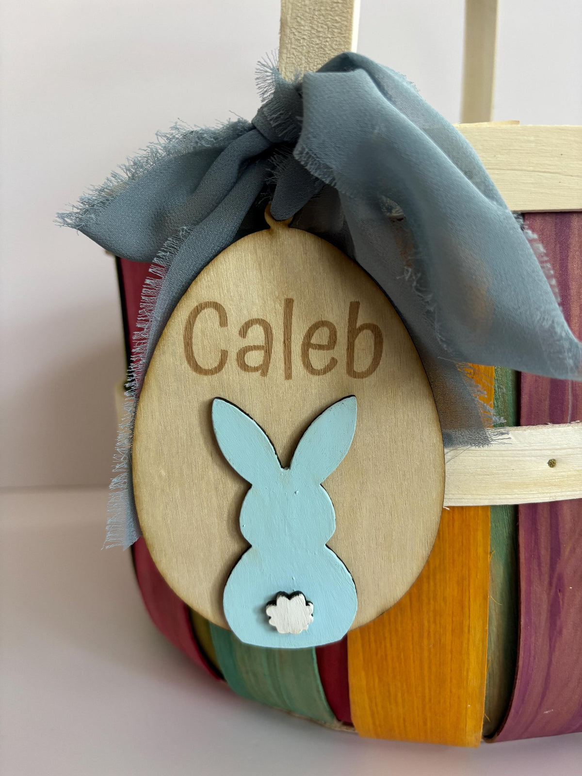 Personalized Easter Basket Tag Easter Bunny Name Tag Kids Easter Basket Personalized Easter Gift Tag Name Tag Spring Decor Ea