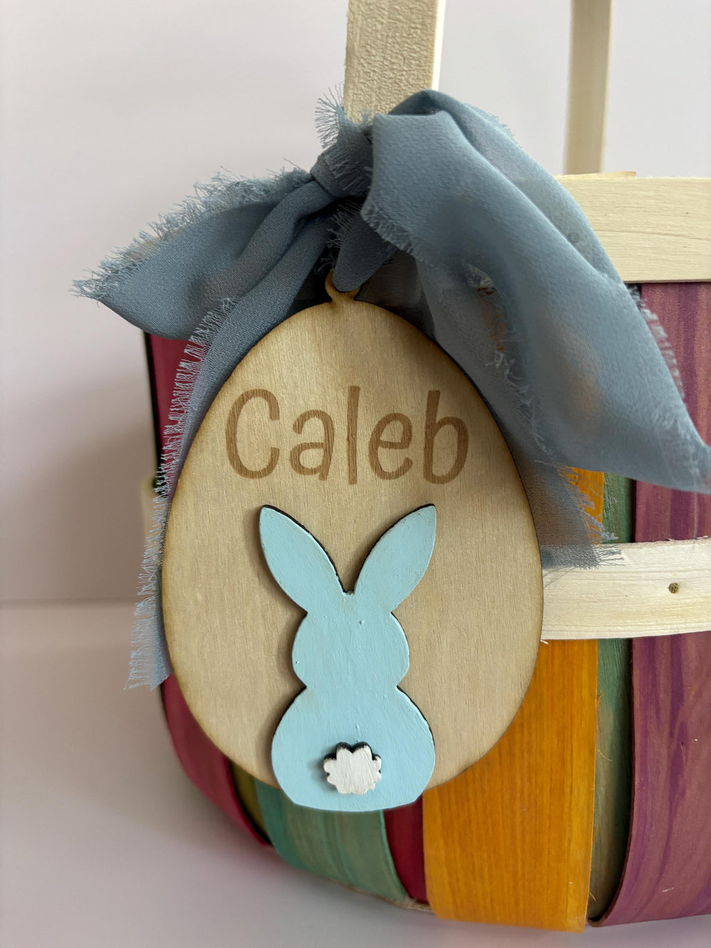 Personalized Easter Basket Tag Easter Bunny Name Tag Kids Easter Basket Personalized Easter Gift Tag Name Tag Spring Decor Ea