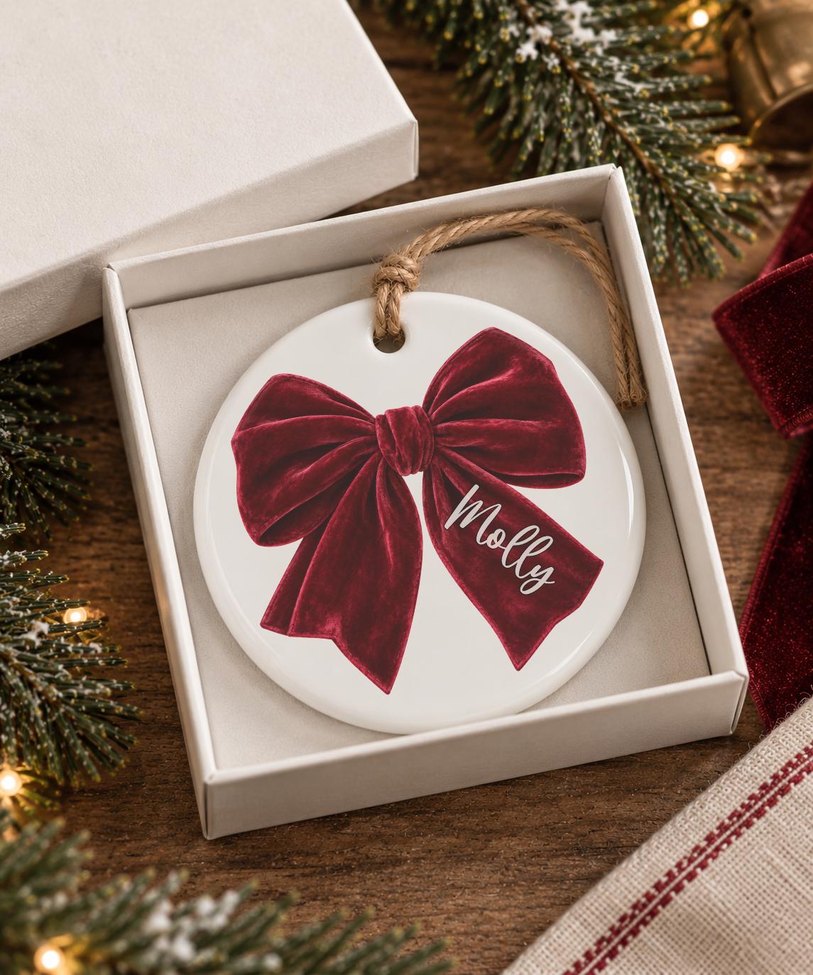 Custom Christmas Ornament Best Friend Gift Idea for Her Girls Night Gift Exchange Friendship Gift Bestie custom gift for frie