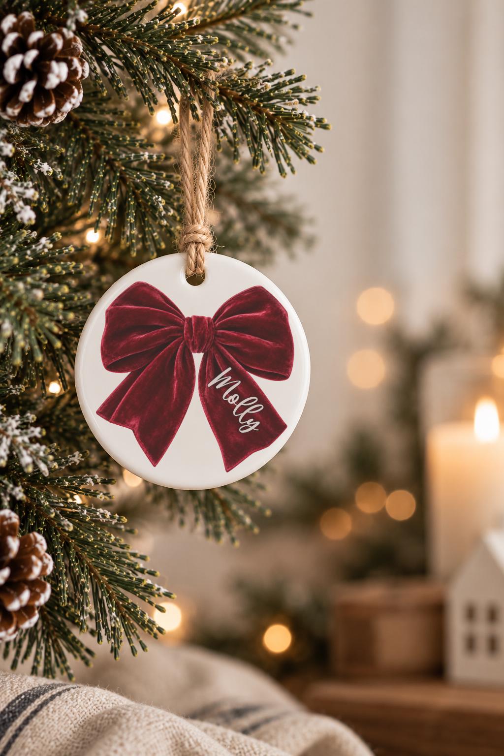 Custom Christmas Ornament Best Friend Gift Idea for Her Girls Night Gift Exchange Friendship Gift Bestie custom gift for frie