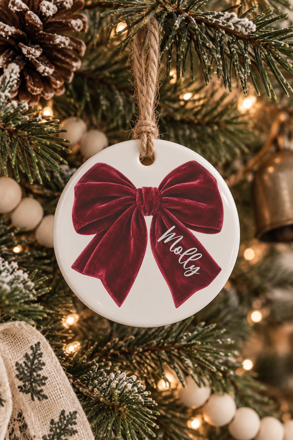 Custom Christmas Ornament Best Friend Gift Idea for Her Girls Night Gift Exchange Friendship Gift Bestie custom gift for frie