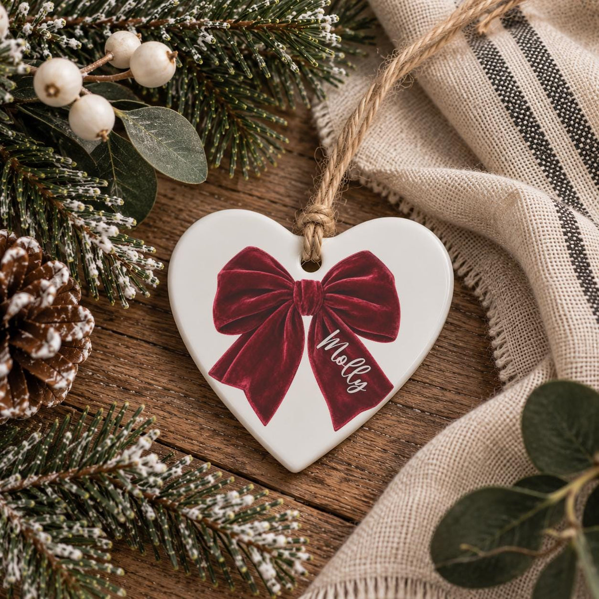 Personalized Teen Girl Ornament Trendy Teen Gift Idea Christmas Ornament Teenager Stocking Stuffer Idea Friend Gift Teen Girl