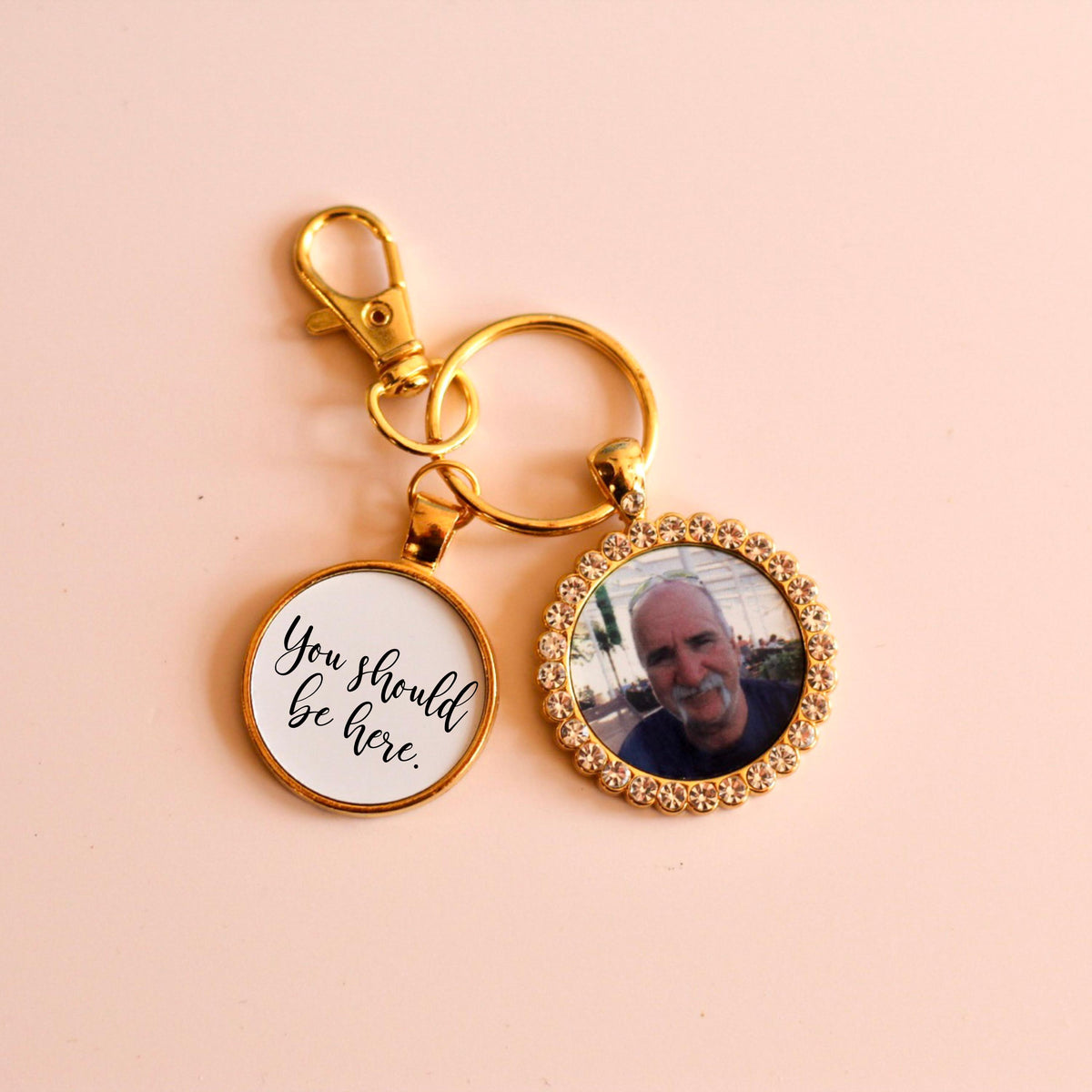 In Loving Memory Bridal Bouquet Charm