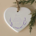 Mother of the Bride Wedding Day Thank You Ornament