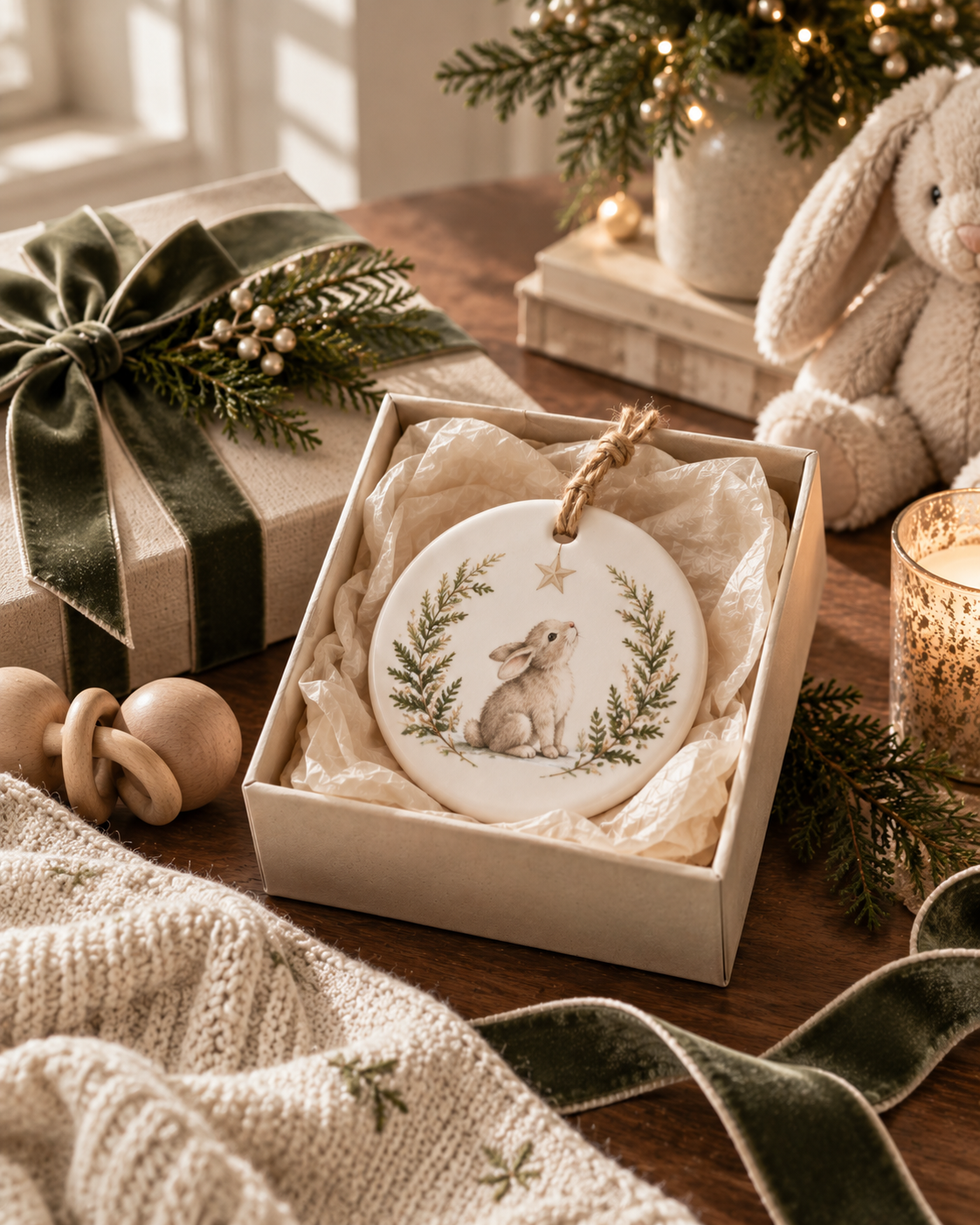 Ours, Kept. baby and family keepsake holiday scene