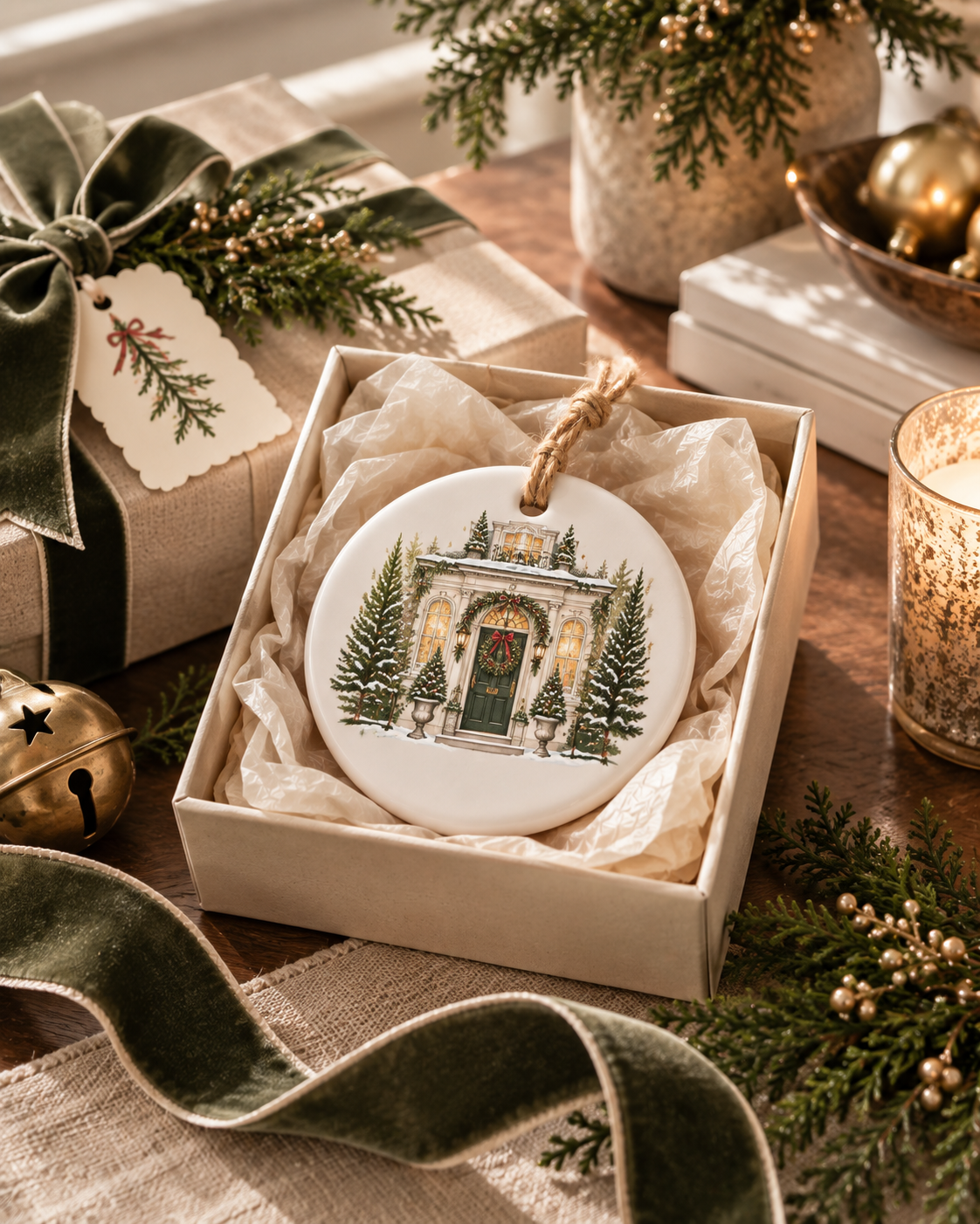 Ours, Kept. personalized gifts holiday keepsake scene