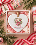 Personalized First Anniversary Wedding Date Ornament