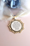 Personalized Flower Girl Wedding Bouquet Charm