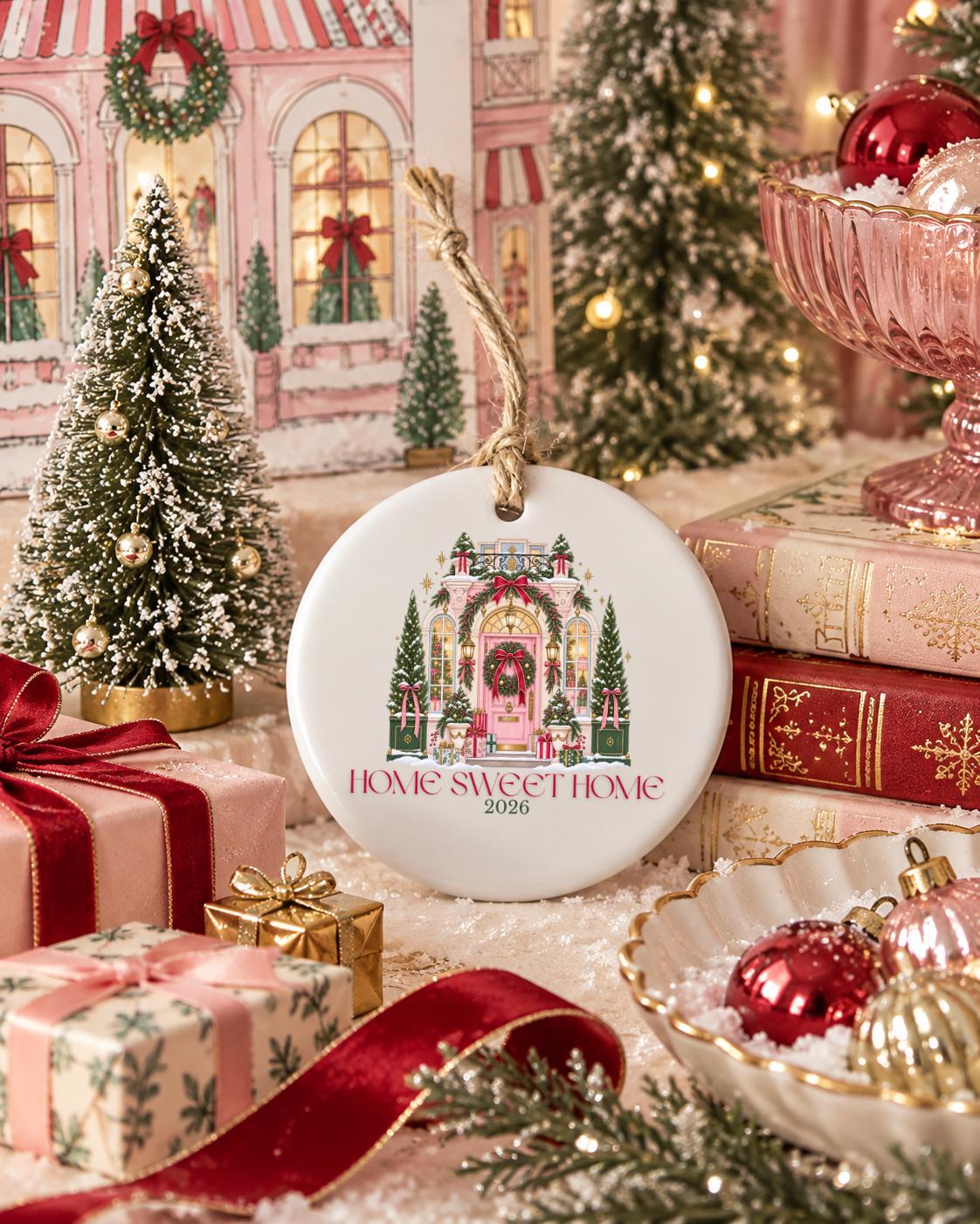 Personalized Realtor Closing Gift Home Sweet Home Ornament