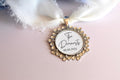 Personalized Wedding Date Bridal Bouquet Charm